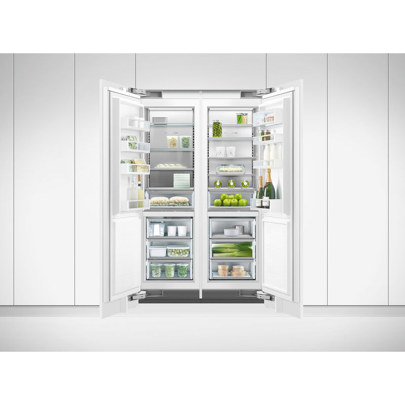 Fisher & Paykel Series 9 24 in. 11.9 cu. ft. Built-in 4-Drawers Upright Freezer with Ice-Maker & Adjustable Shelves - Custom Panel Ready, , hires