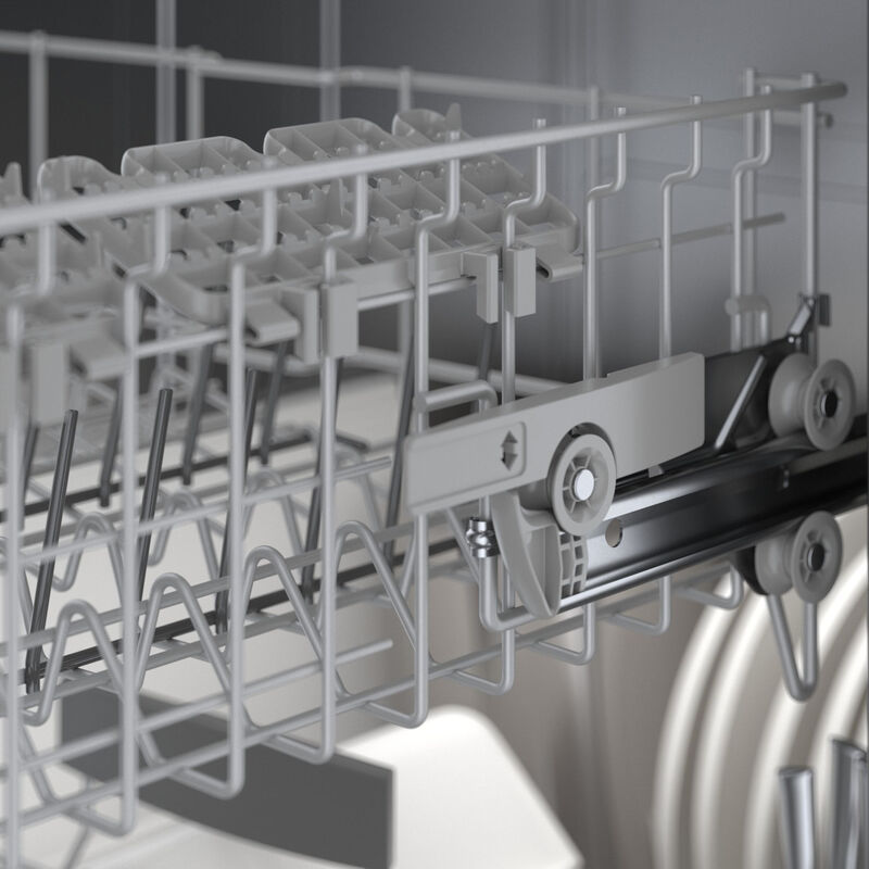 Bosch 800 Series 24 in. Top Control Smart Dishwasher with 42 dBa Sound Level, 3rd-Rack, CrystalDry & Pocket - Stainless Steel, Stainless Steel, hires