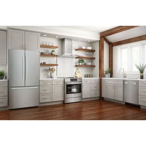 Bosch Benchmark Series 30 in. 4.6 cu. ft. True European Convection Slide-In Electric Range with 4 Induction Burners - Stainless Steel, , hires