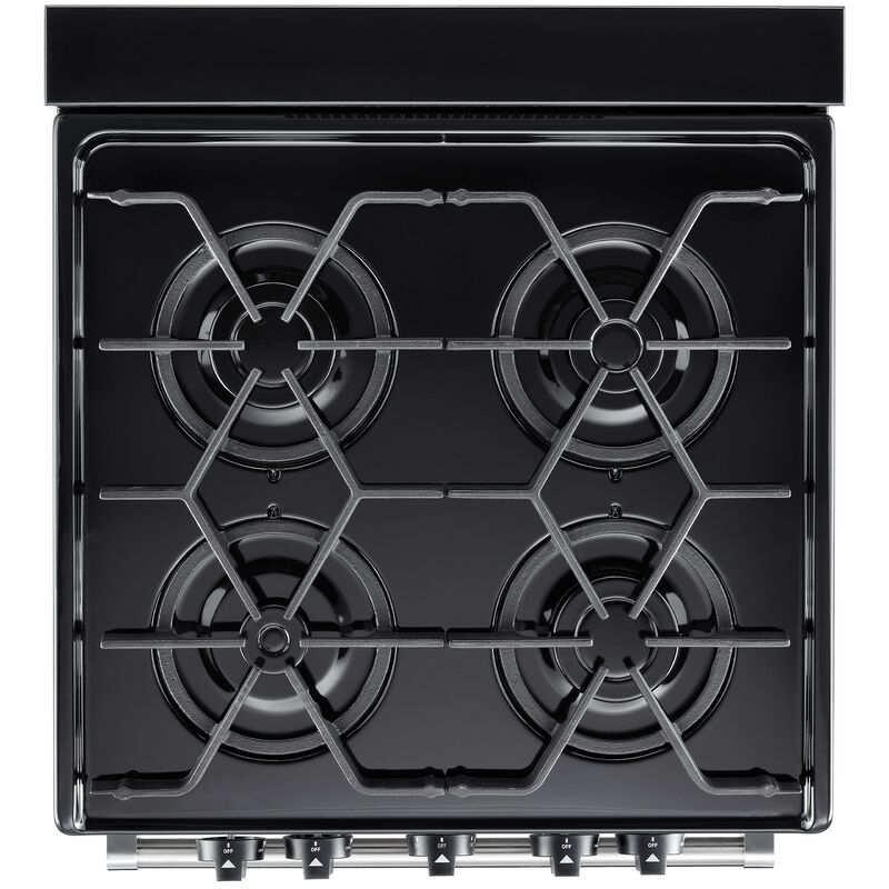 Whirlpool 24 in. 2.9 cu. ft. Oven Freestanding Gas Range with 4 Sealed Burners - Stainless Steel, , hires