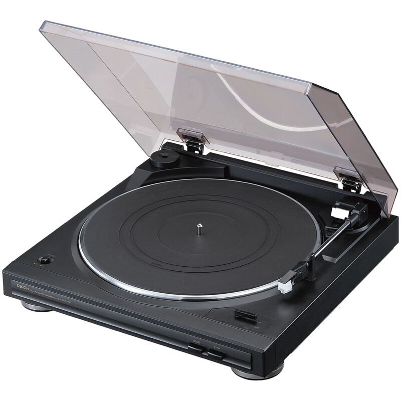 Denon Belt-Driven Analog Turntable - Black, , hires