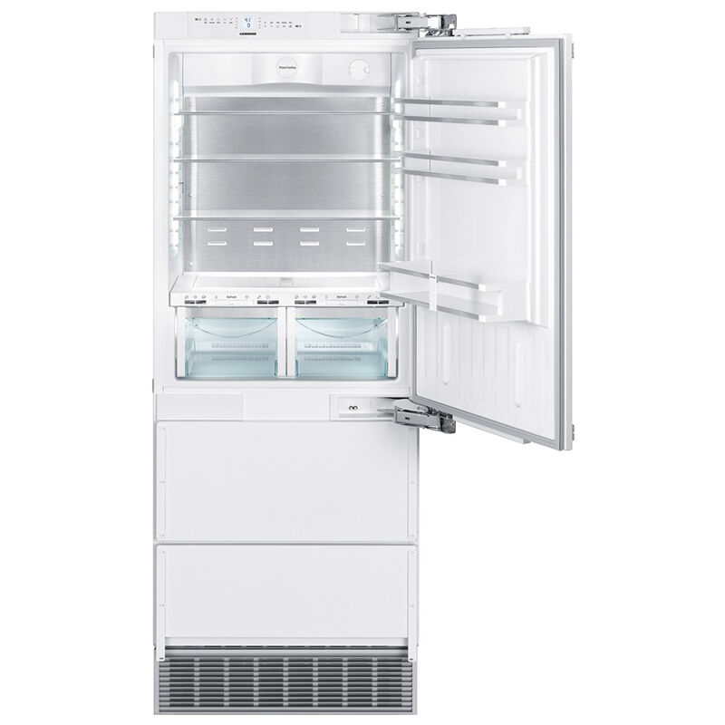 Liebherr 30 in. Built-In 14.5 cu. ft. Counter Depth Bottom Freezer Refrigerator - Custom Panel Ready, , hires
