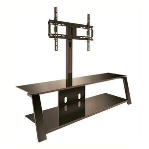 Bell'O 75" 2 Shelf TV Stand - Black, , hires