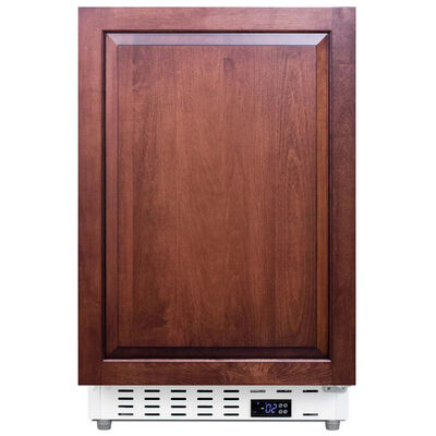 Summit 21 in. 2.6 cu. ft. Upright Compact Freezer with Adjustable Shelves & Digital Control - Custom Panel Ready | ALFZ36IF