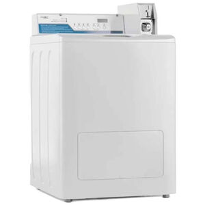Crossover 27 in. 2.9 cu. ft. Commercial Top Load Washer with Agitator - White, White, hires