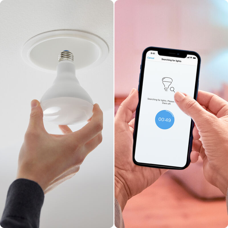 WiZ - BR30 Color and Tunable White Bulb (2-pack), , hires