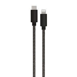 Helix USB-C to Lightning 5ft Cable - Black, Black, hires