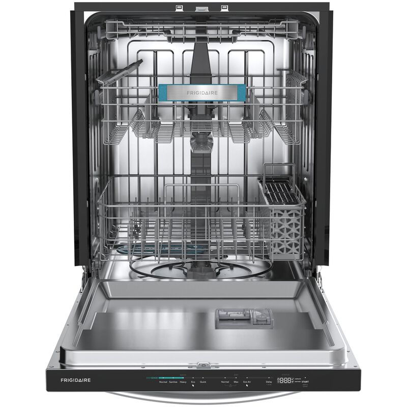 Frigidaire 24 in. Top Control Dishwasher with 49 dBa Sound Level & 3rd Rack - Stainless Steel, , hires