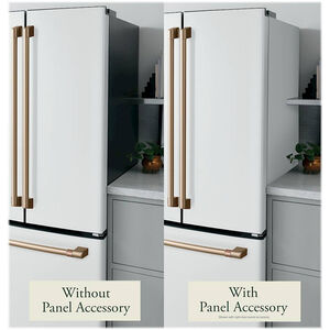 Cafe Standard Depth Refrigerator Right Side Panel - Matte White, , hires