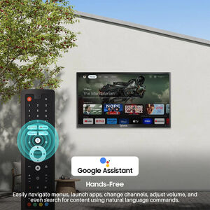 Sylvox - Deck ProQ 3.0 Series 55" Class Partial Sun 4K UHD QLED Smart Google Outdoor TV, , hires
