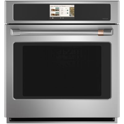 Cafe Professional Series 30 in. 5.0 cu. ft. Smart Electric Single Wall Oven with True European Convection - Stainless Steel | CTS70DP2ZS1