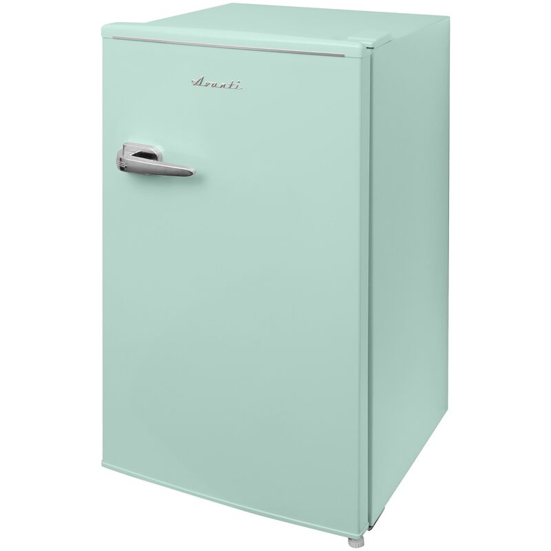 Avanti 18 in. 3.1 cu. ft. Mini Fridge with Freezer Compartment - Seafoam Green, Seafoam Green, hires