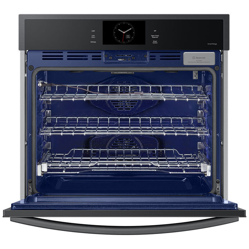 Samsung dual cook nv75k5571rs built in electric single oven top