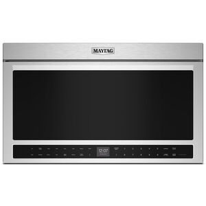 Maytag 30 in. 1.1 cu. ft. Over-the-Range Microwave with 10 Power Levels 400 CFM & Sensor Cooking Controls - Fingerprint Resistant Stainless Steel, , hires
