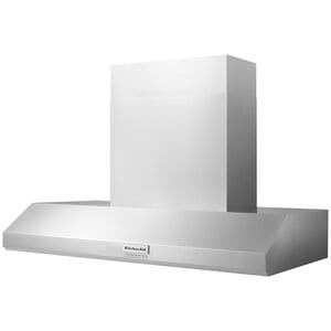 KitchenAid 48 in. Ducted Canopy Pro Style Style Range Hood with 4 Fan Speeds & 3 LED Lights - Stainless Steel, , hires