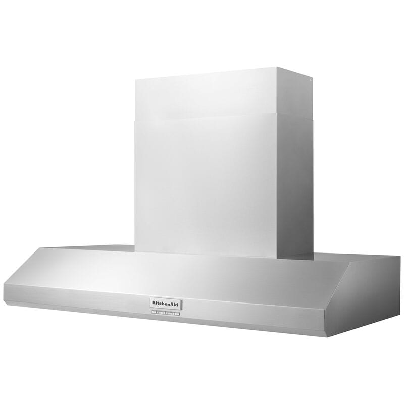 KitchenAid 48 in. Ducted Canopy Pro Style Style Range Hood with 4 Fan Speeds & 3 LED Lights - Stainless Steel, , hires