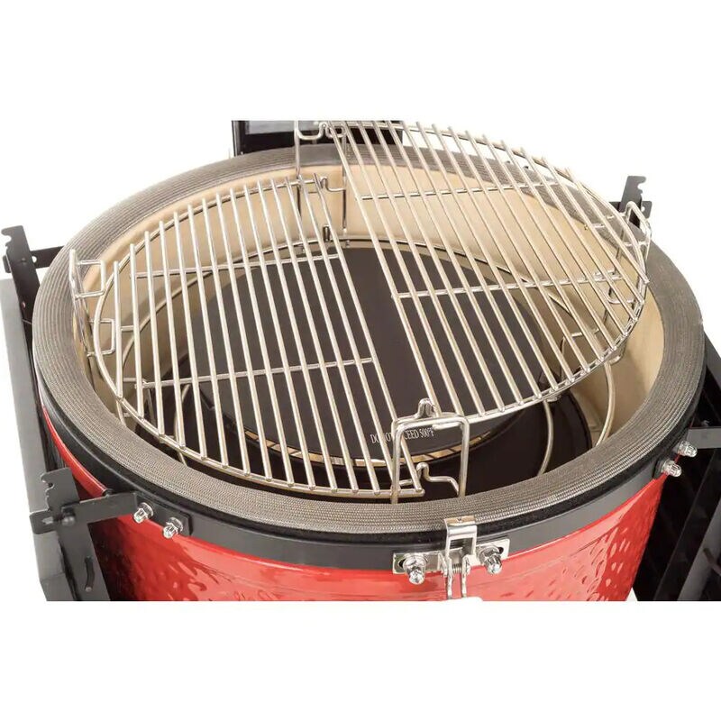 Kamado Joe Classic Joe Series III Charcoal Grill - Red, , hires