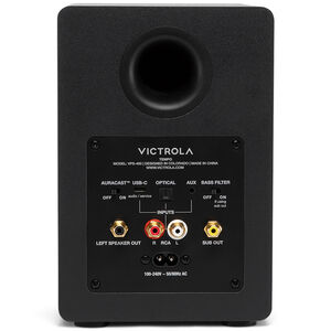Victrola Tempo Bluetooth Bookshelf Speakers - Black, , hires