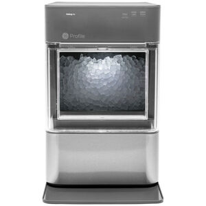 GE Profile 11 in. Smart Ice Maker with 3 lb. Ice Storage & Digital Control - Stainless Steel, , hires