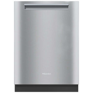 Miele 24 in. Built-In Dishwasher with Top Control, 44 dBA Sound Level, 16 Place Settings, 5 Wash Cycles & Sanitize Cycle - Stainless Steel, , hires