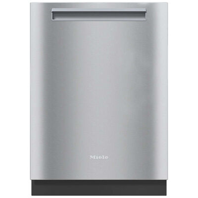 Miele 24 in. Built-In Dishwasher with Top Control, 44 dBA Sound Level, 16 Place Settings, 5 Wash Cycles & Sanitize Cycle - Stainless Steel | G5058SCVISFP