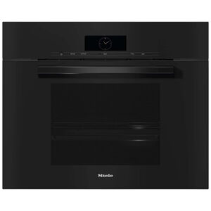 Miele 30 in. 2.4 cu. ft. Electric Smart Wall Oven with Standard Convection - Obsidian Black, , hires