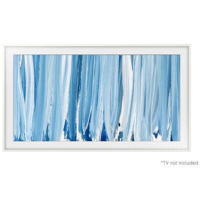 Samsung 50" The Frame Customizable Bezel - Modern White | VG-SCFH50WTB