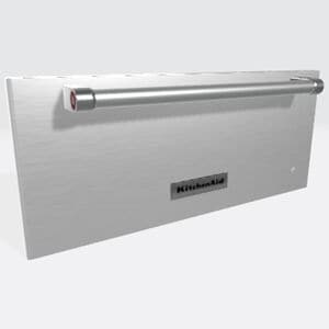 KitchenAid 24 in. 1.1 cu. ft. Warming Drawer with Humidity Control - Stainless Steel, , hires