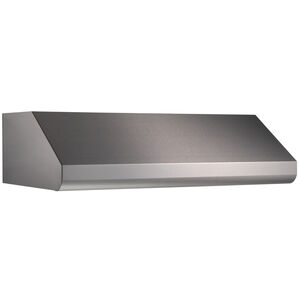 Broan Elite E64000 Series 42 in. Standard Style Range Hood with 650 CFM, Convertible Venting & 2 Halogen Lights - Stainless Steel, , hires