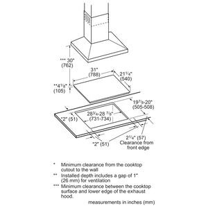 Bosch Benchmark 30 in. 4-Burner Smart Induction Cooktop with Power Burner - Black, , hires