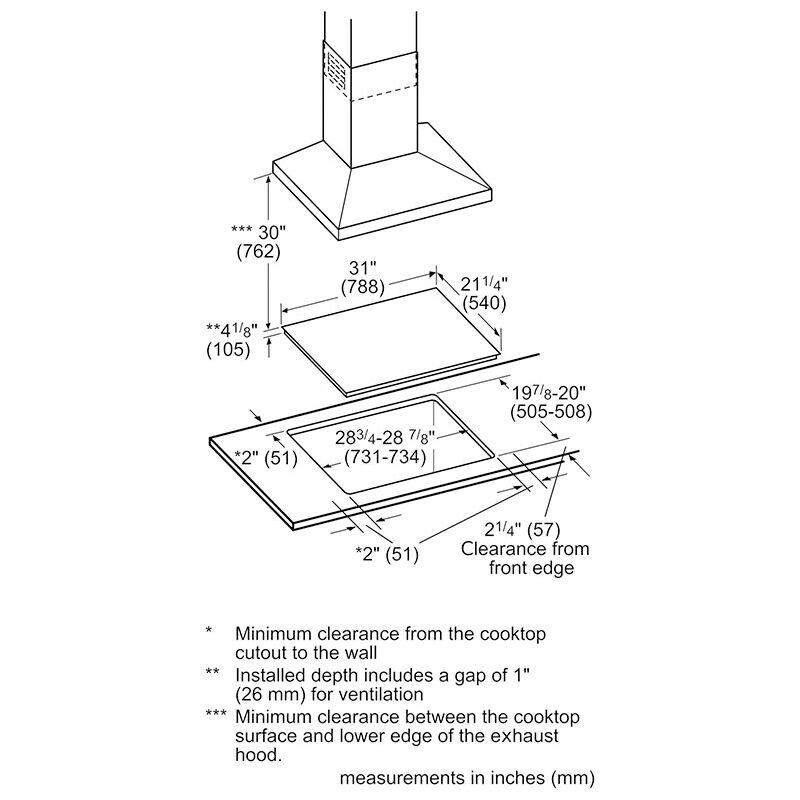 Bosch Benchmark 30 in. 4-Burner Smart Induction Cooktop with Power Burner - Black, , hires