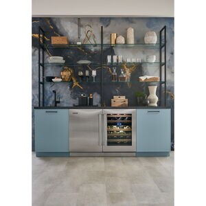 Sub-Zero Designer Series 24 in. Undercounter Smart Wine Cooler with Wood Racks, Dual Temperature Zones & 42 Bottle Capacity - Custom Panel Ready, , hires