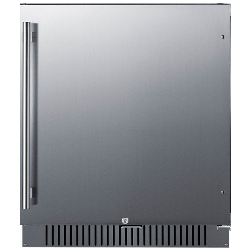 Summit 27 in. 4.9 cu. ft. ADA Compliant Outdoor Undercounter Refrigerator - Stainless Steel, , hires