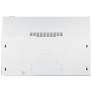 Summit 30 in. Convertible Standard Style Range Hood with 300 CFM, 2 Fan Speeds & 1 Incandescent Light - White, , hires