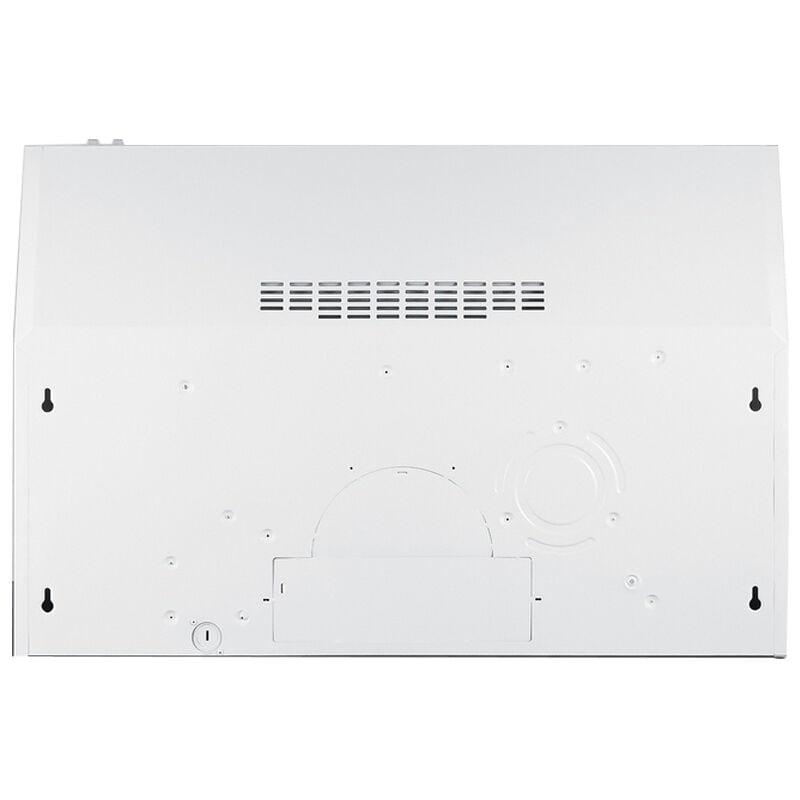 Summit 30 in. Convertible Standard Style Range Hood with 300 CFM, 2 Fan Speeds & 1 Incandescent Light - White, , hires