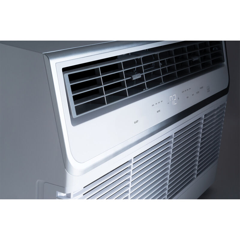 GE 10,000 BTU Smart Energy Star Through-the-Wall Air Conditioner with 3 Fan Speeds, Sleep Mode & Remote Control - White, , hires