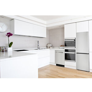 Sharp 24 in. Top Control Smart Dishwasher with 45 dBa Sound Level, 3rd-Rack & Pocket - Stainless Steel, , hires