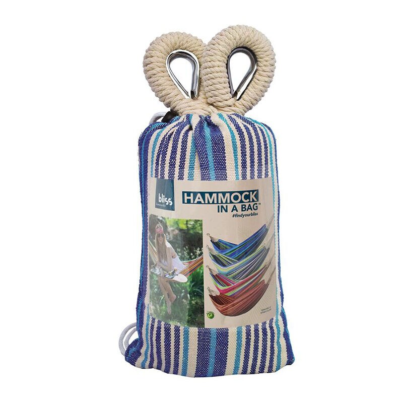 Bliss Hammock in a Bag | Carrying Bag Included | 220lbs Capacity | Colors May Vary, , hires