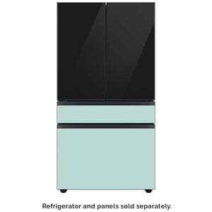 Samsung BESPOKE 4-Door French Door Bottom Panel for Refrigerators - Morning Blue Glass, , hires
