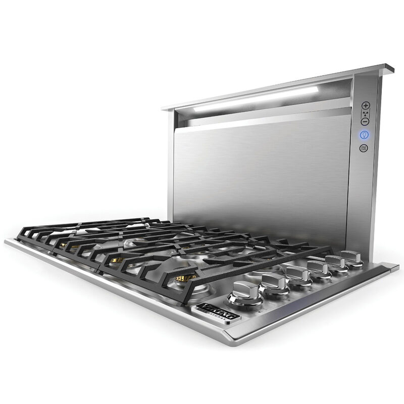 Viking 5 Series 36 in. Convertible Downdraft with 4 Fan Speeds - Stainless Steel, , hires