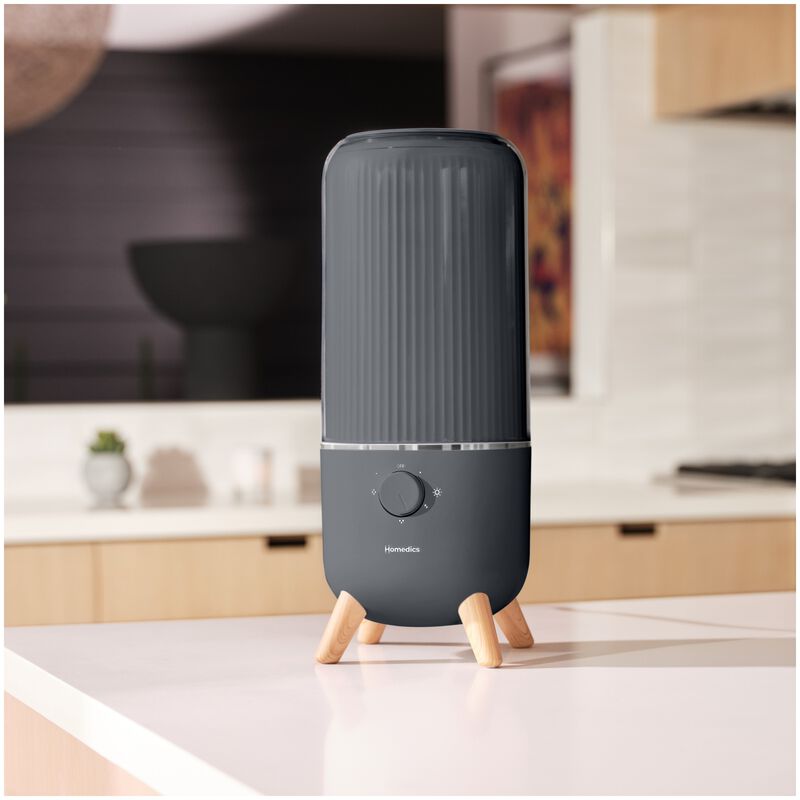 HOMEDICS Ultrasonic Humidifier - Platinum, , hires