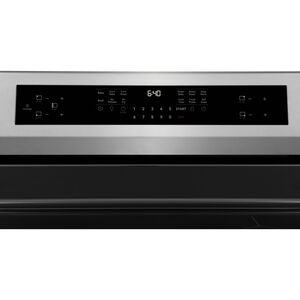 Frigidaire Gallery 30 in. 5.3 cu. ft. Air-Fry True European Convection Steam Electric Range with 4 Induction Burners - Stainless Steel, , hires