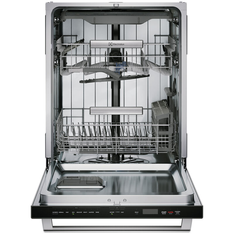 Electrolux 24 in. Top Control Dishwasher with 45 dBa Sound Level, 3rd-Rack & Perfect Dry - Stainless Steel, , hires