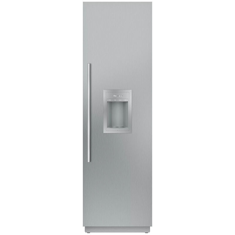 Thermador 24" 11.2 Cu. Ft. Built-In Upright Smart Freezer with Ice Maker, Adjustable Shelves & Digital Control - Custom Panel Ready, , hires