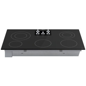 Bosch 500 Series 36 in. Electric Cooktop with 5 Smoothtop Burners - Black, , hires