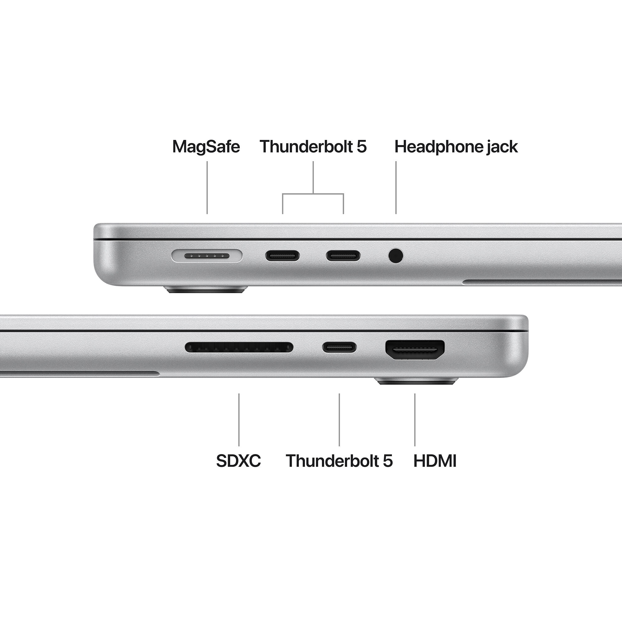 Apple - MacBook Pro 14-inch Apple M4 Pro chip Built for Apple Intelligence  - 24GB Memory - 512GB SSD - Silver