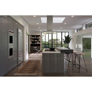 Sub-Zero Classic Series 36 in. Built-In 20.7 cu. ft. Left-Hinged Smart Counter Depth Bottom Freezer Refrigerator with Tubular Handles - Stainless Steel, , hires