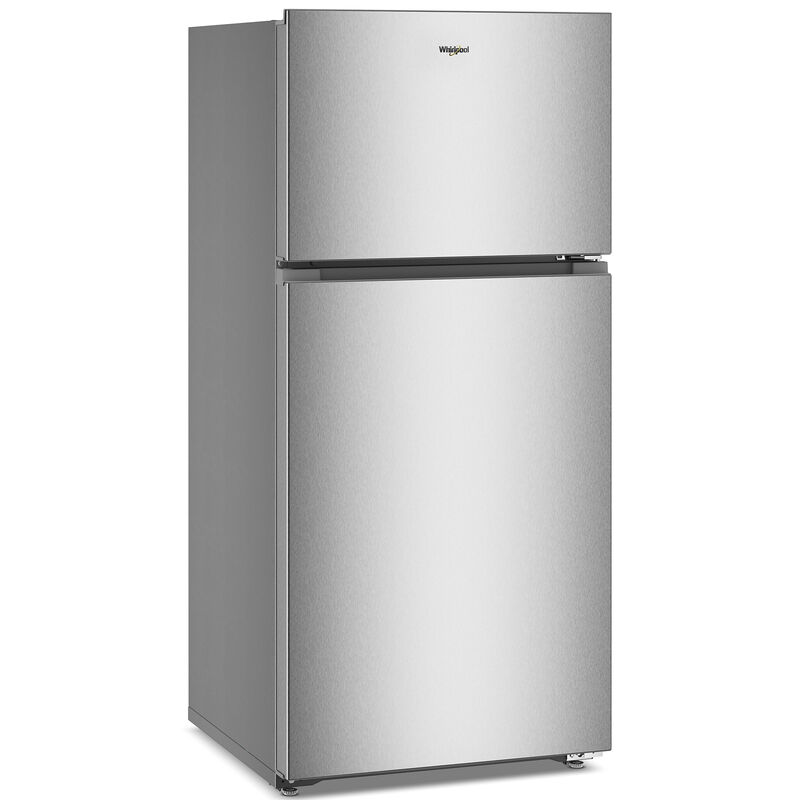 Whirlpool 28 in. 14.3 cu. ft. Top Freezer Refrigerator - Fingerprint Resistant Stainless Steel, Fingerprint Resistant Stainless, hires