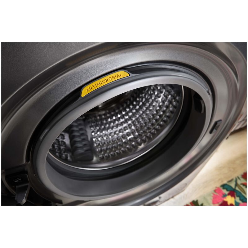 Whirlpool 24 in. 2.7 cu. ft. Electric Front Load Ventless Heat Pump Laundry Center with Sanitize Cycle & Sensor Dry - Titanium Metallic, Titanium, hires