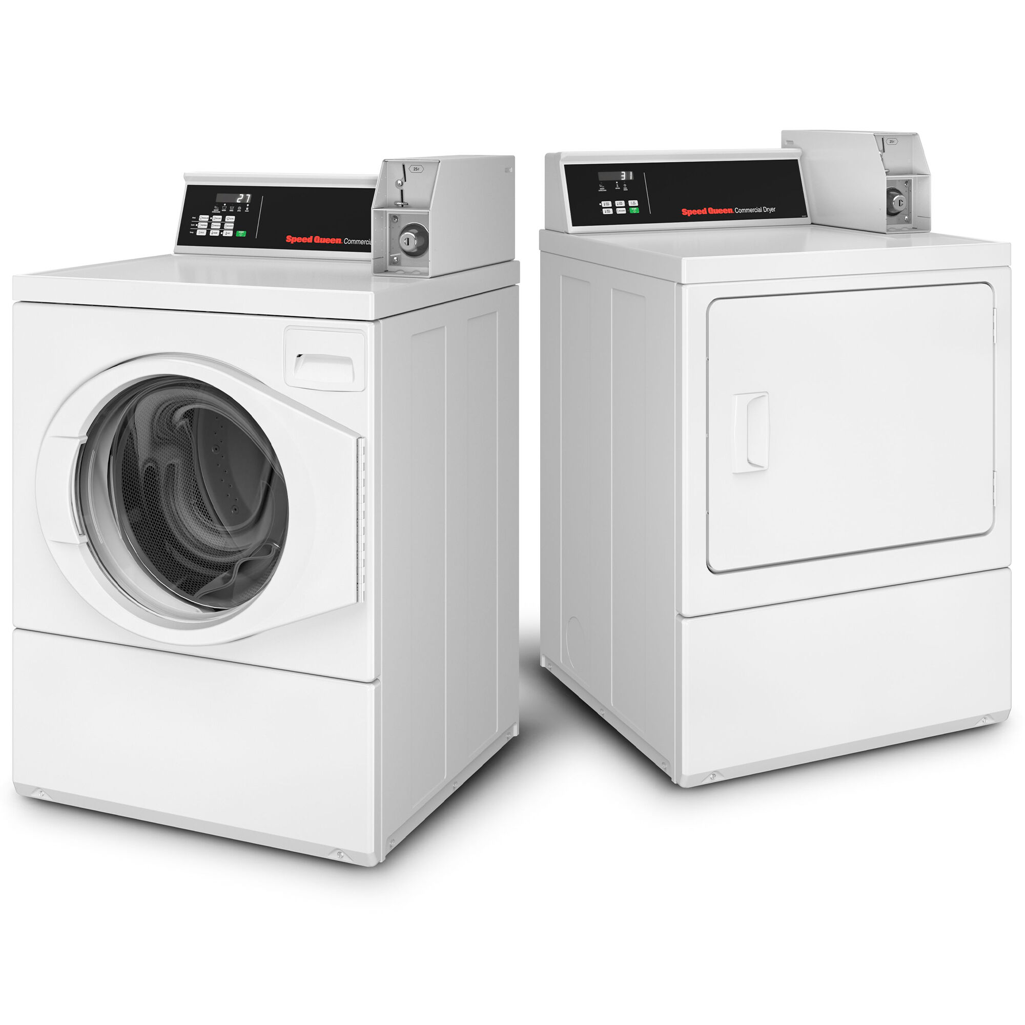 Speed Queen DV6 27 in. 7.0 cu. ft. Commercial Electric Dryer